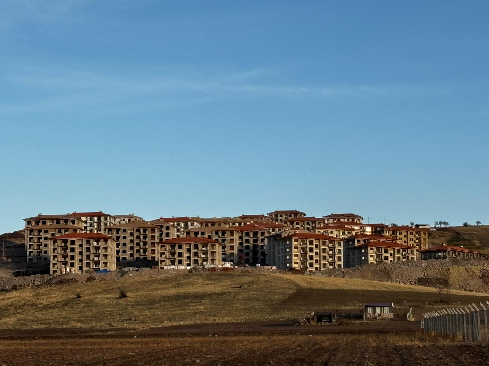 Ankara Gölbaşı 545 konut TOKİ Şantiyesi